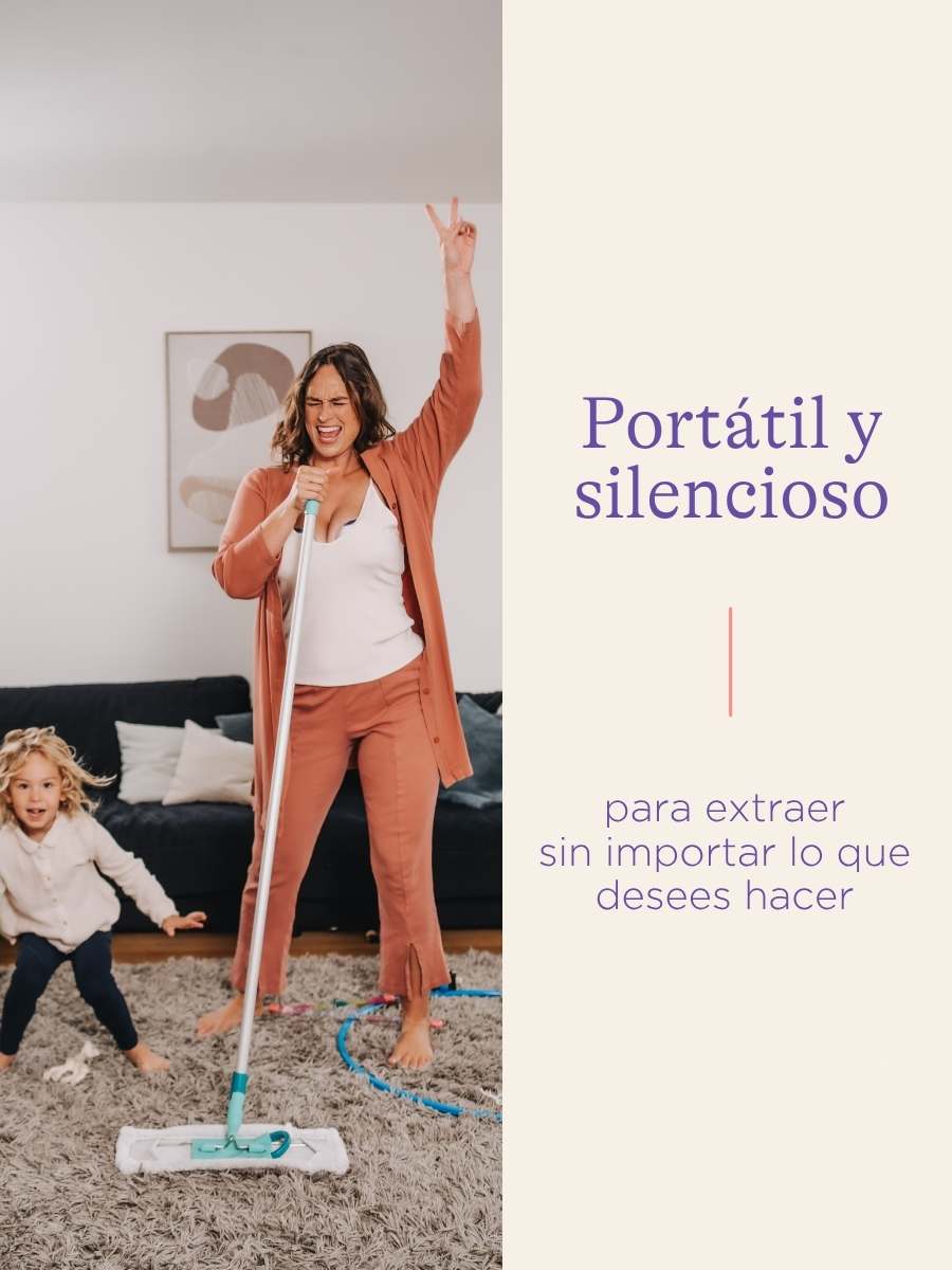 Extractor Eléctrico portátil DiscreetDuo Flow