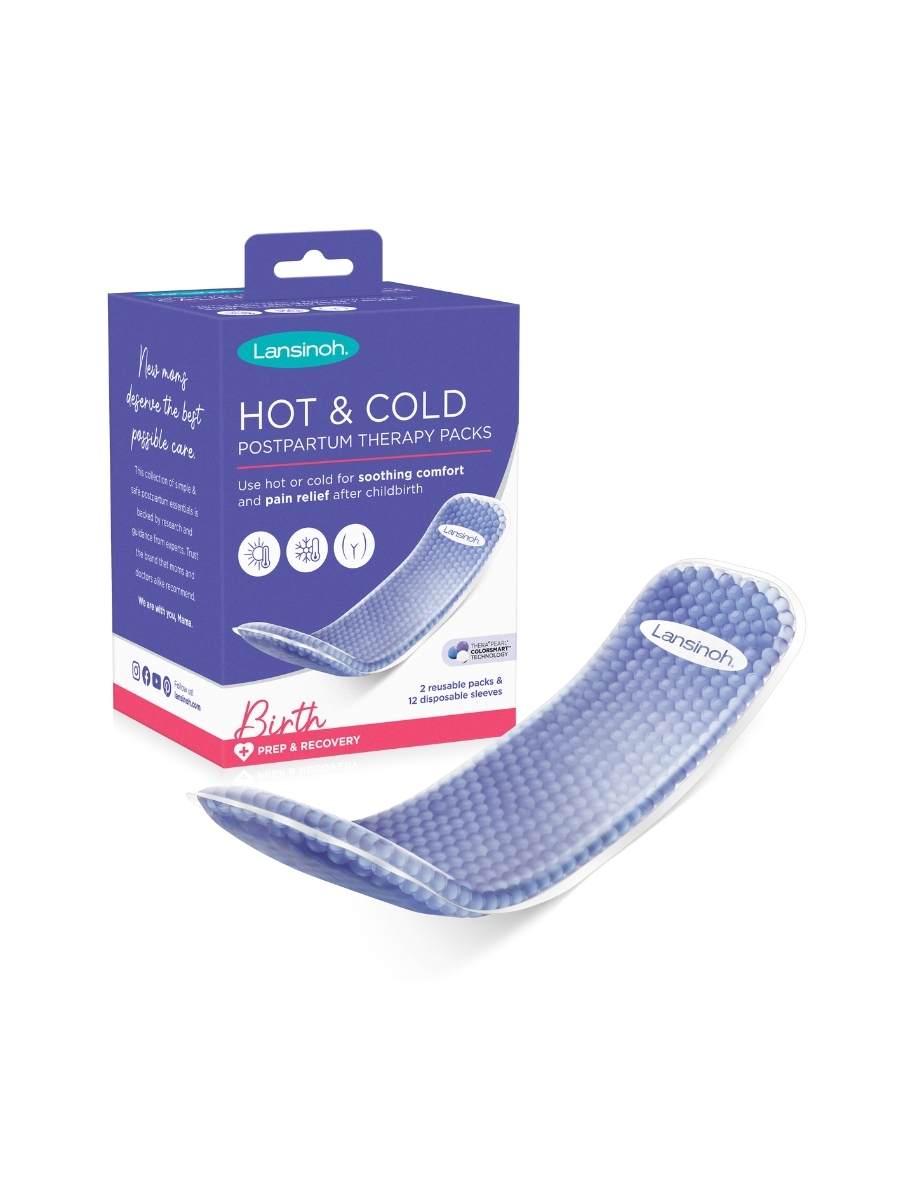 Pad perineal para alivio del dolor, terapia frío/calor.