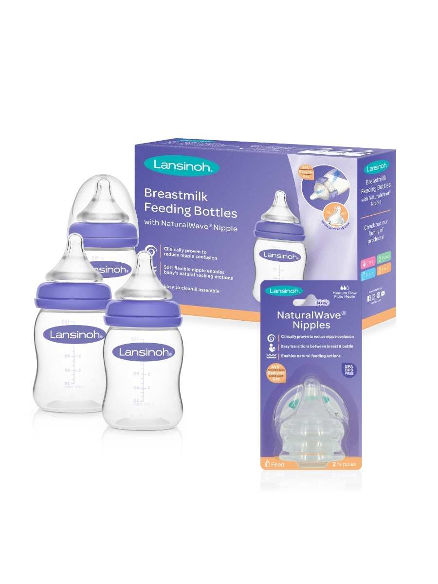 Pack 3 mamaderas 160 ml + 2 u. tetinas flujo M