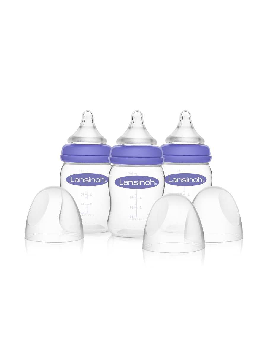 Pack 3 mamaderas 160 ml + 2 u. tetinas flujo M