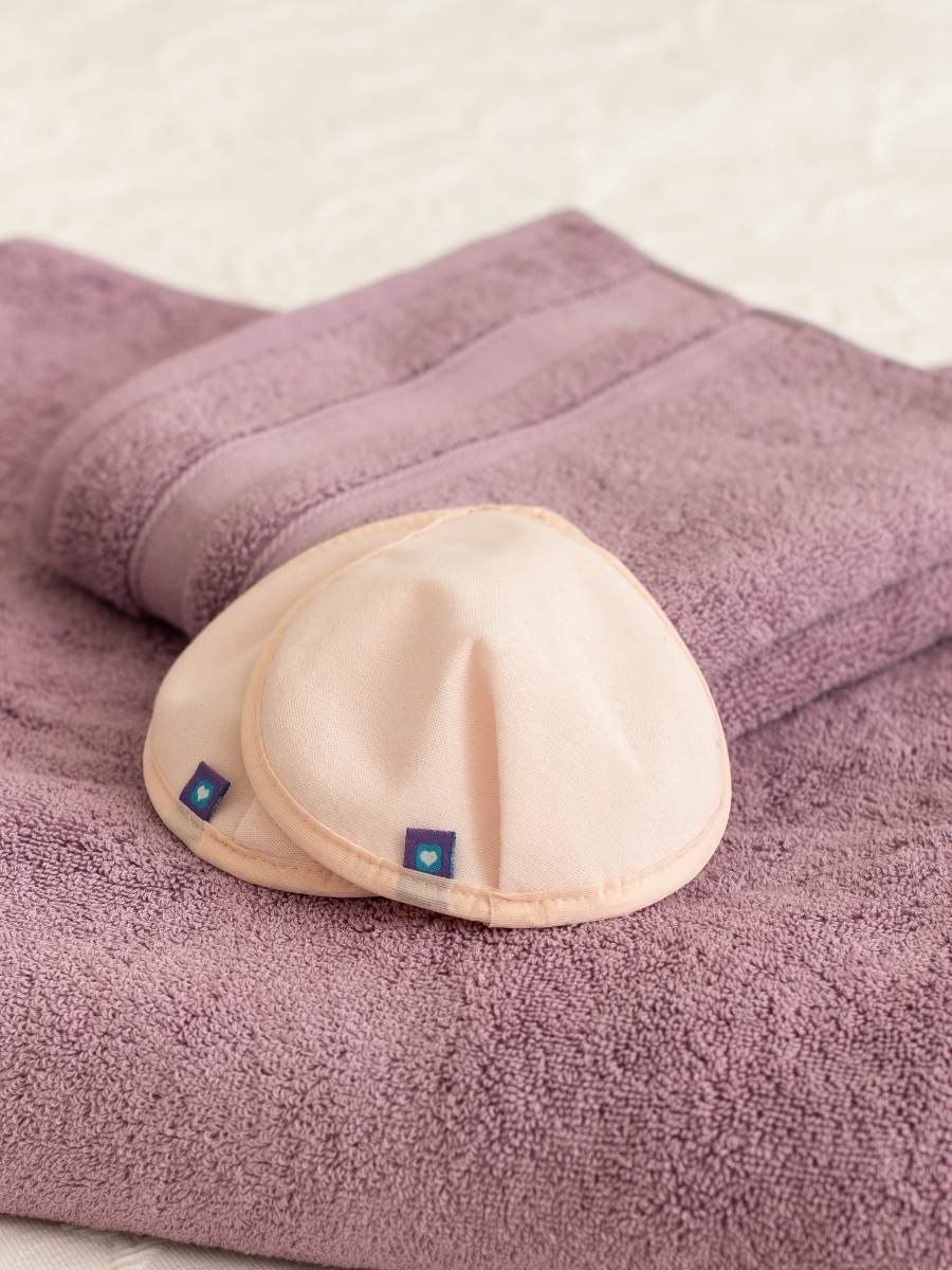 Absorbente de leche lavable de color, 8 unid.