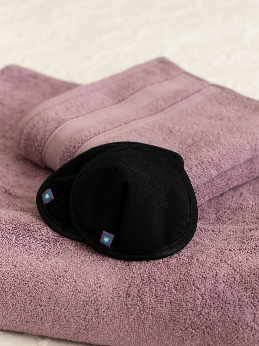 Absorbente de leche lavable de color, 8 unid.