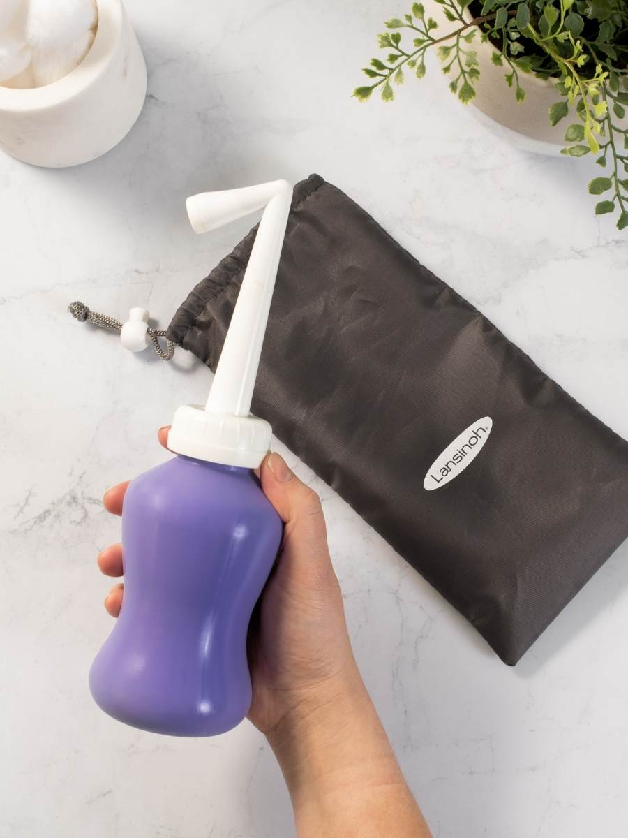 Botella de higiene perineal