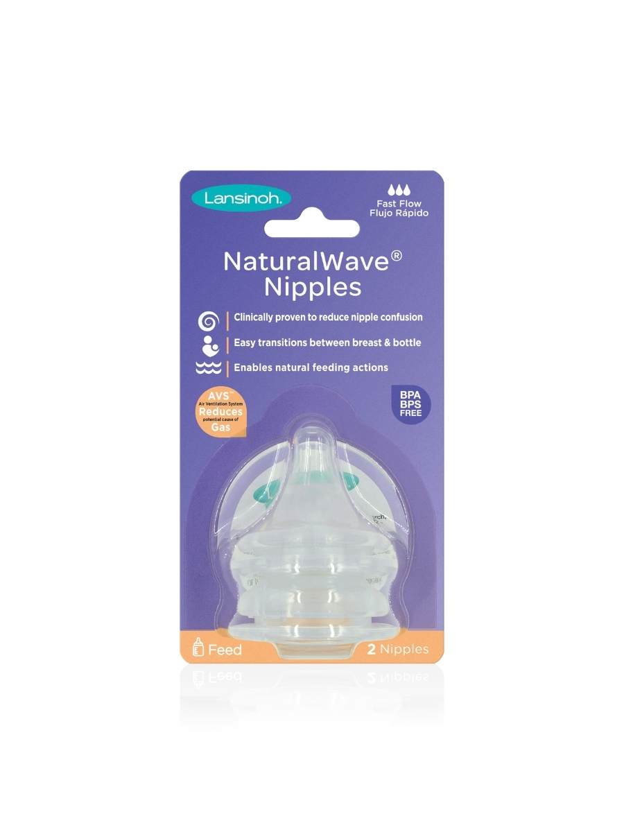 Tetinas mamadera - Flujo rápido, 2 unid.