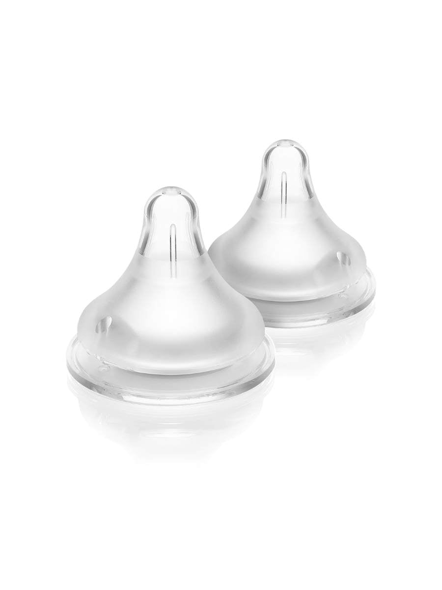 Tetinas mamadera - Flujo medio, 2 unid.
